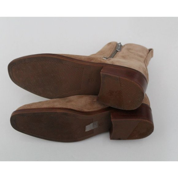 3.1 PHILLIP LIM Alexa Suede Ankle Boots Light Brown Size IT 37/ US 7 - Picture 10 of 12